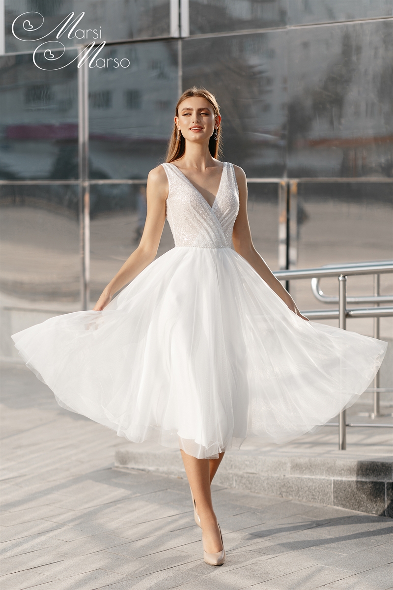 Свадебное платье Дженни Миди от S. Markelova
