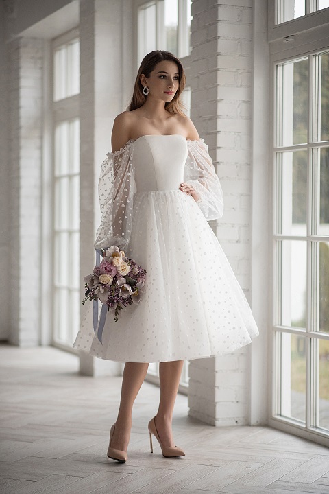 Свадебное платье Бабл от Fler
