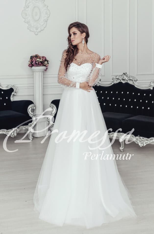 Свадебное платье Перламутр от Promessa