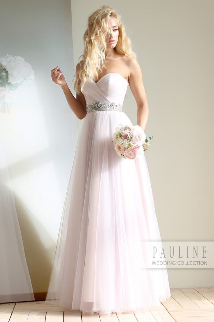 Свадебное платье Смоук Lux от PAULAIN