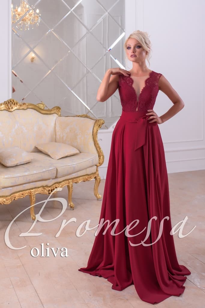 Вечернее платье Олива от Promessa