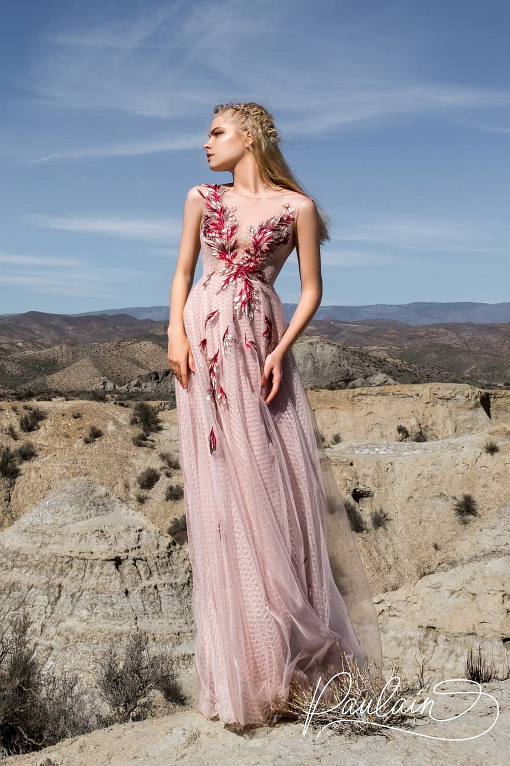 Вечернее платье Цветок Пустыни от PAULAIN