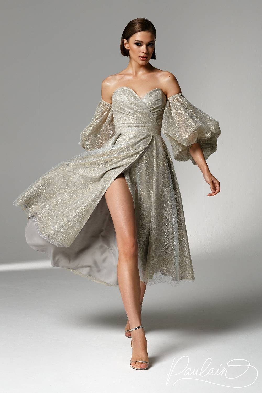 Вечернее платье Венди Миди от PAULAIN