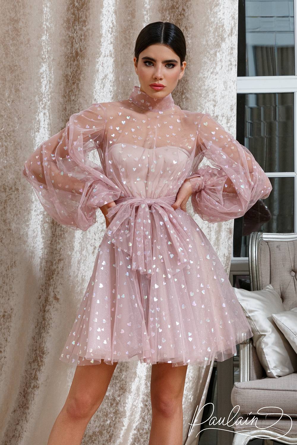 Вечернее платье Беверли Мини от PAULAIN